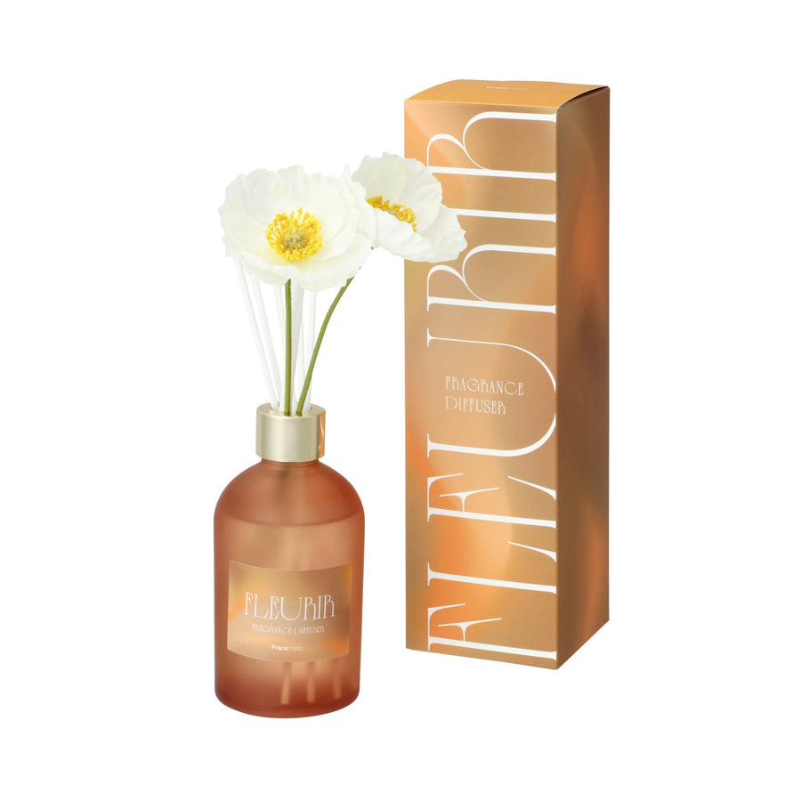 フルリール フレグランスディフューザ― ブラウン（すっきりとしたグリーンとフローラルの香り）