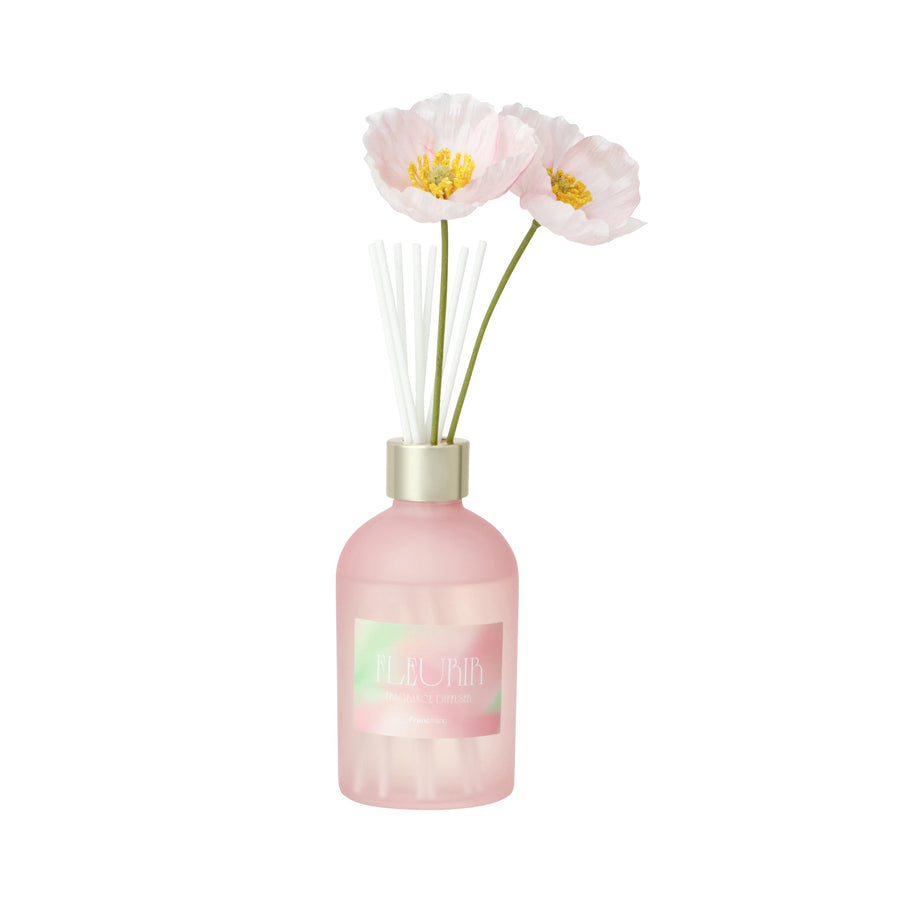 フルリール フレグランスディフューザ― ピンク（深みのあるアンバーとフローラルの香り）