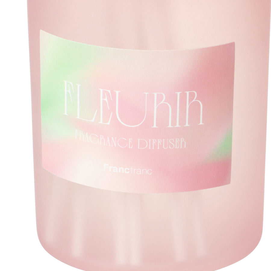 フルリール フレグランスディフューザ― ピンク（深みのあるアンバーとフローラルの香り）