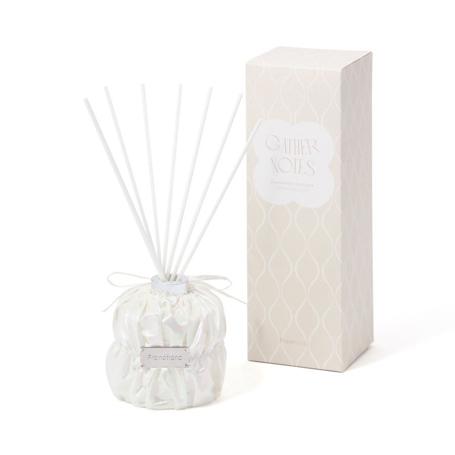 ギャザーノーツ フレグランスディフューザ― ホワイト（REFRESHING DAYS）