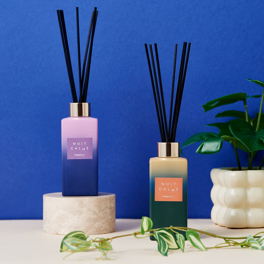 ニュイカーム フレグランスディフューザ― パープル（ラベンダー&パチュリの香り）