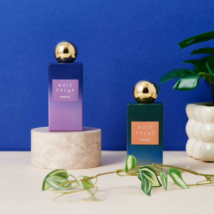 ニュイカーム ピロー&ルームミスト パープル（ラベンダー&パチュリの香り）