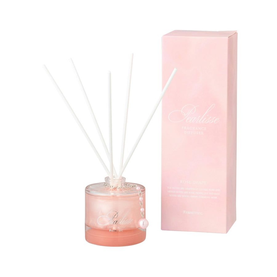 パーリス ミニ フレグランス ディフューザー ピンク（華やかで優雅なローズの香り）