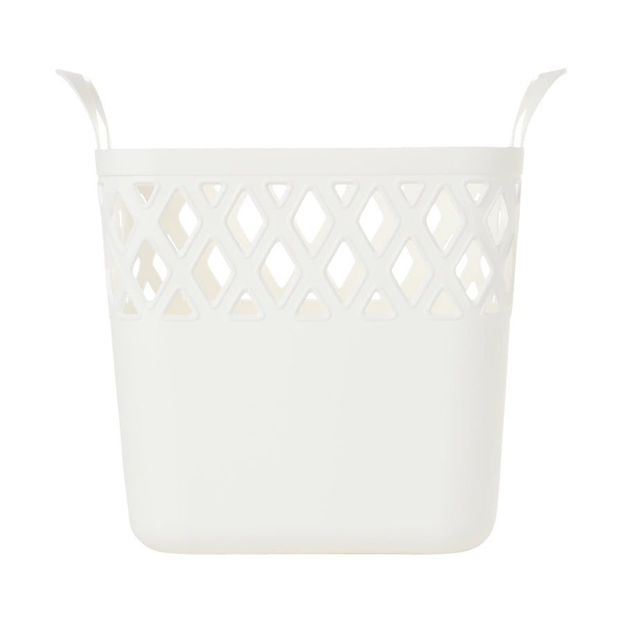 Square Laundry Basket S White