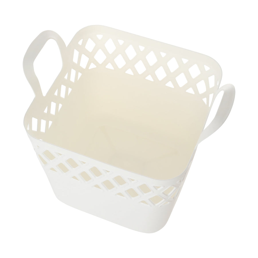 Square Laundry Basket S White