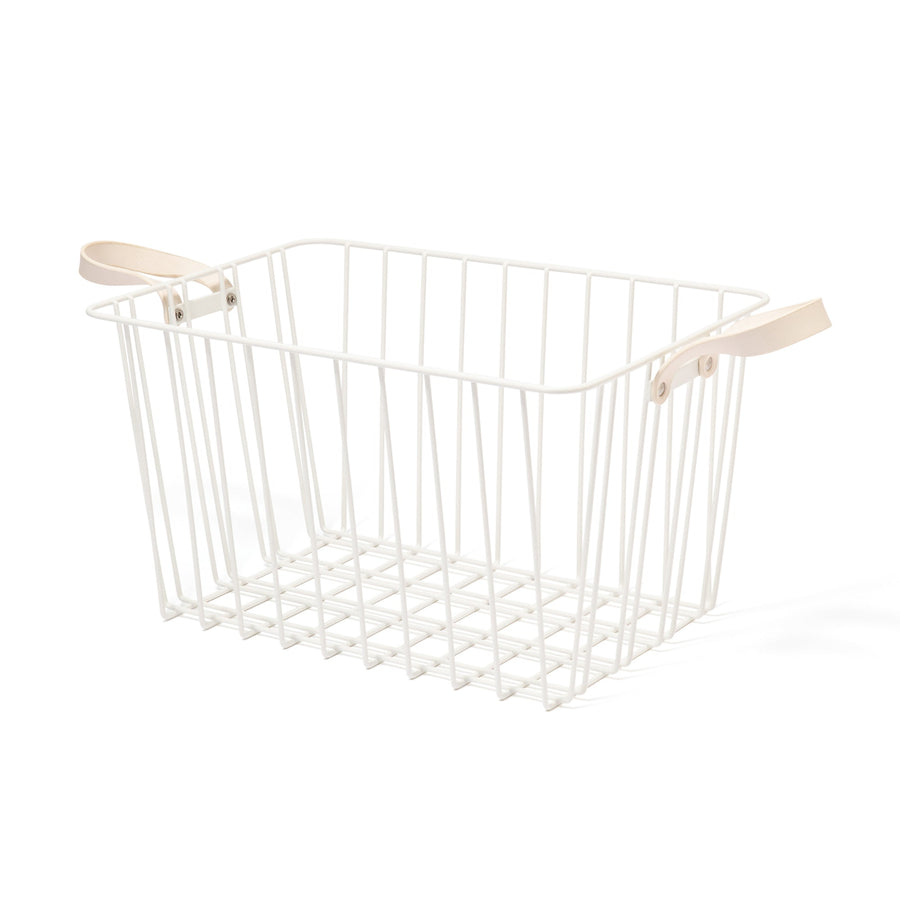 ワイヤーバスケット M ホワイト
