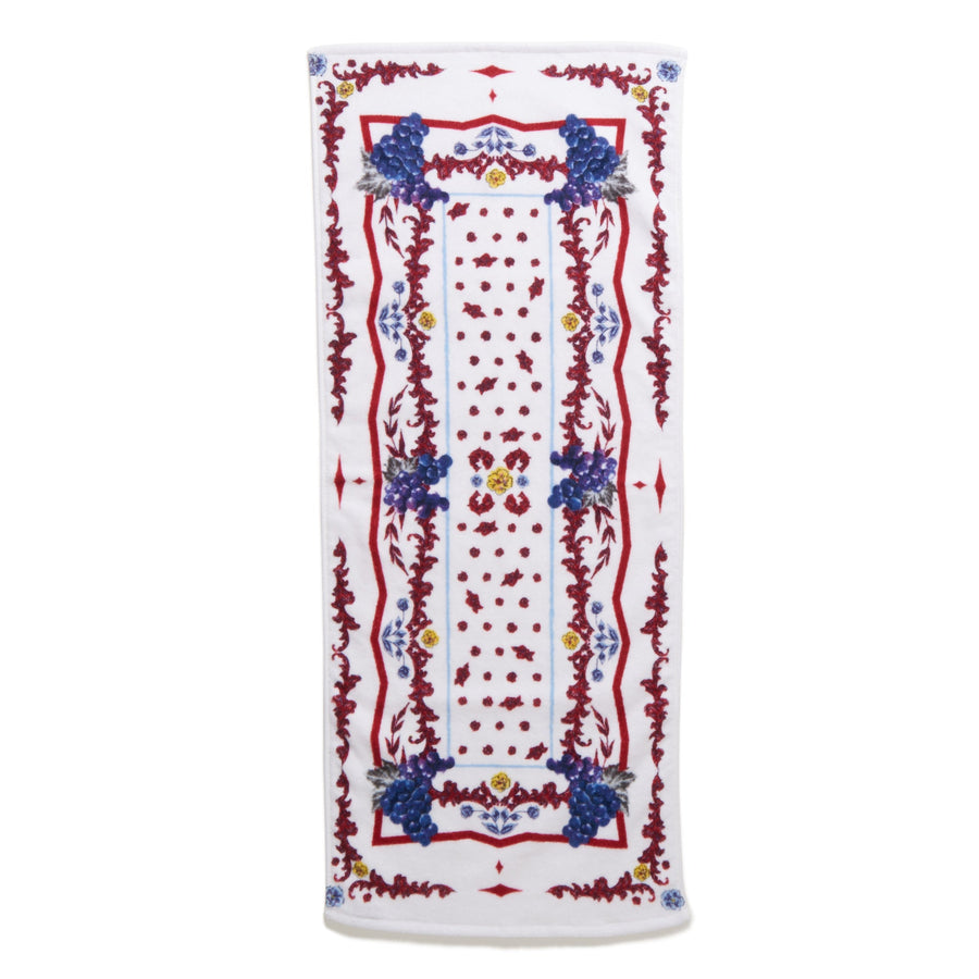 Scarf Face Towel Red