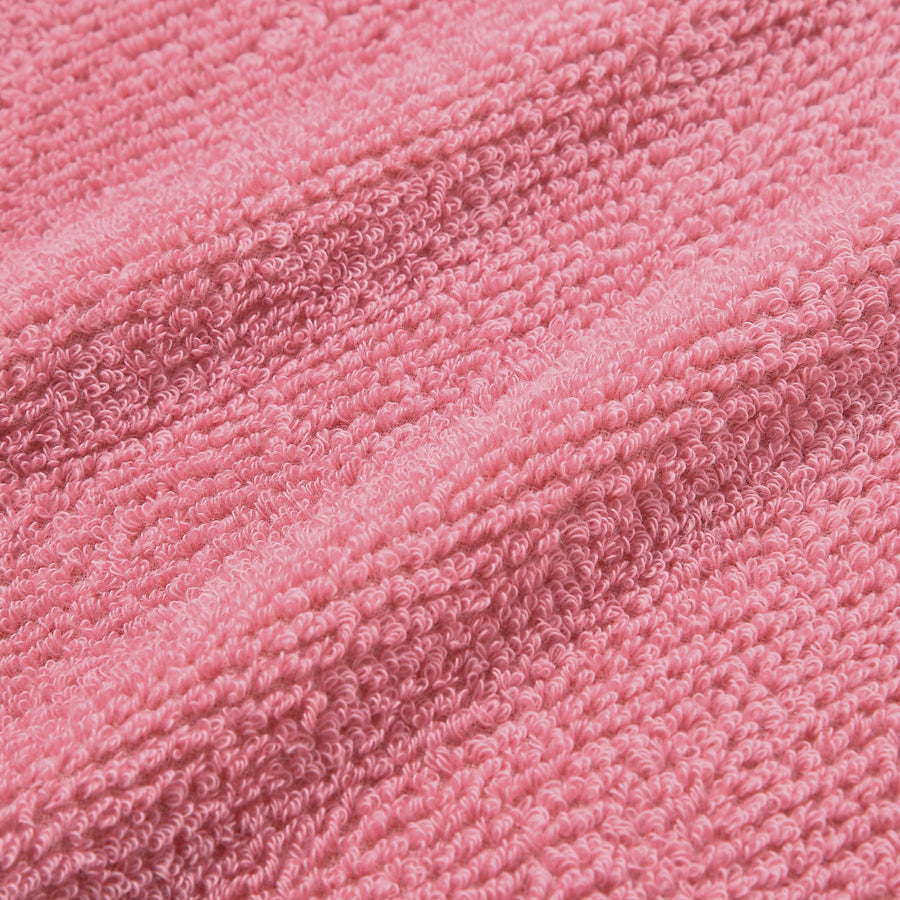 Fluffy towel set Face towel Pink