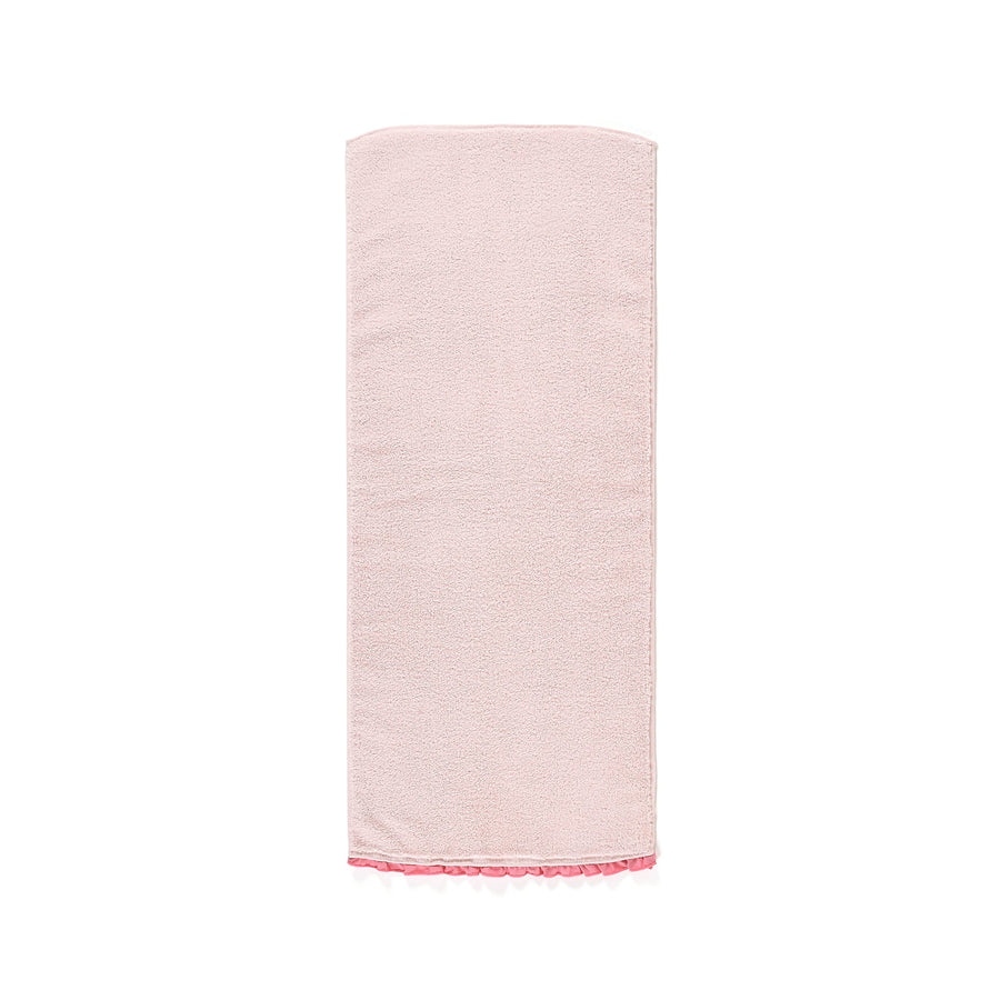 Fluffy towel set Face towel Pink