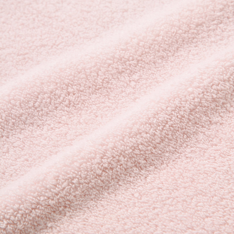 Fluffy towel set Face towel Pink