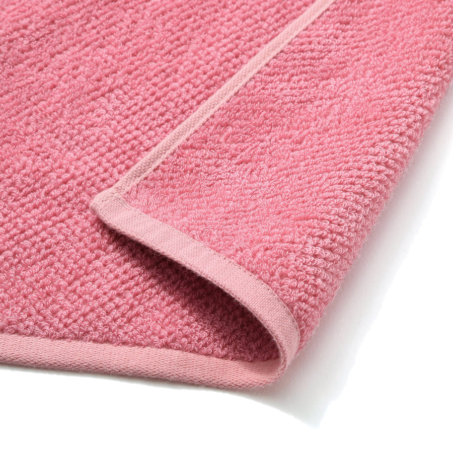 Fluffy towel set Face towel Pink