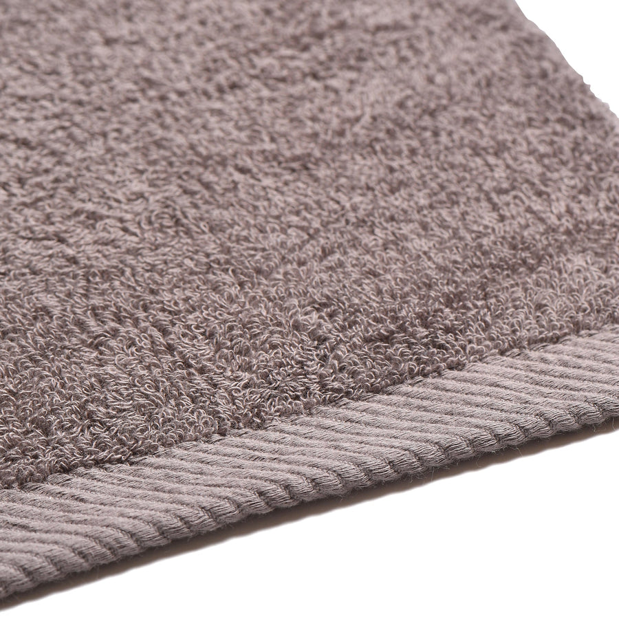 Standard bath towel, dark brown