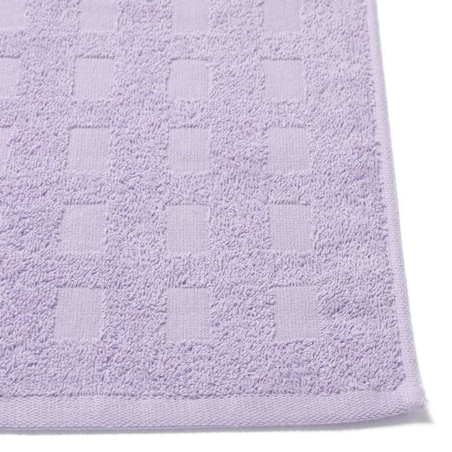 Vale Set Face Towel Palm Tree Purple