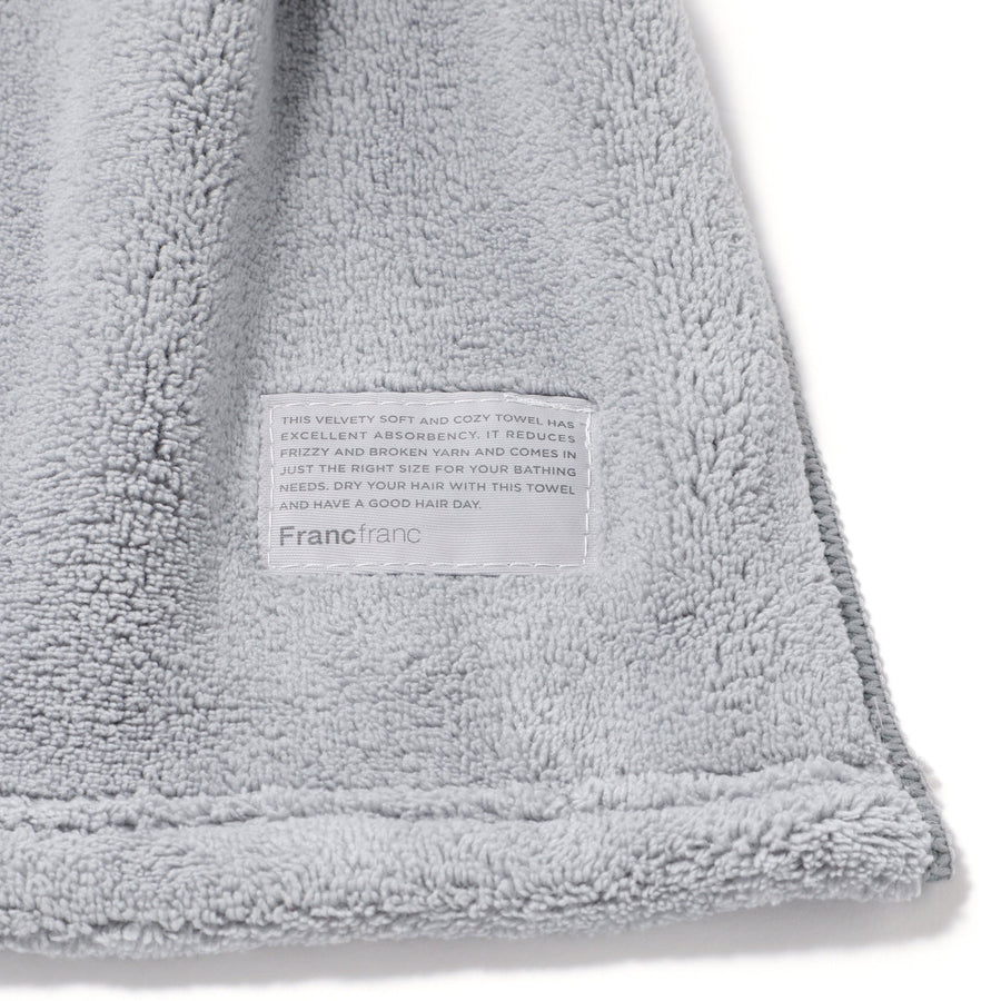 Snap Towel Plain Gray