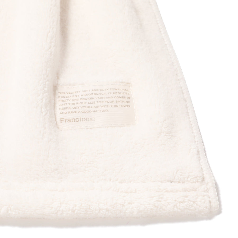 Snap Towel Plain Ivory