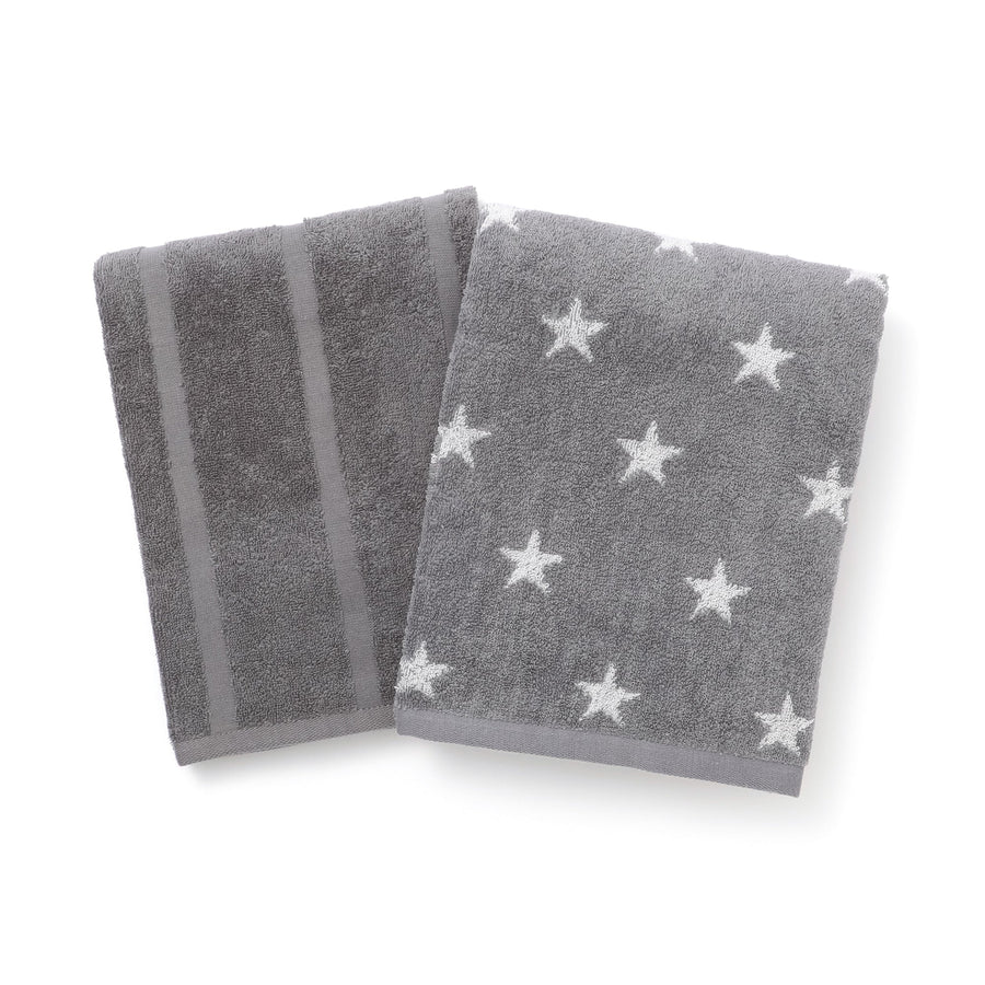 ヴァレ セットバスタオル スター グレー【2024夏モデル】