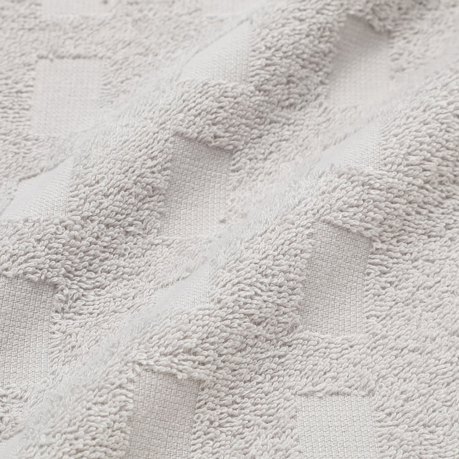 ヴァレ セットフェイスタオル ハート ホワイト【2024夏モデル】