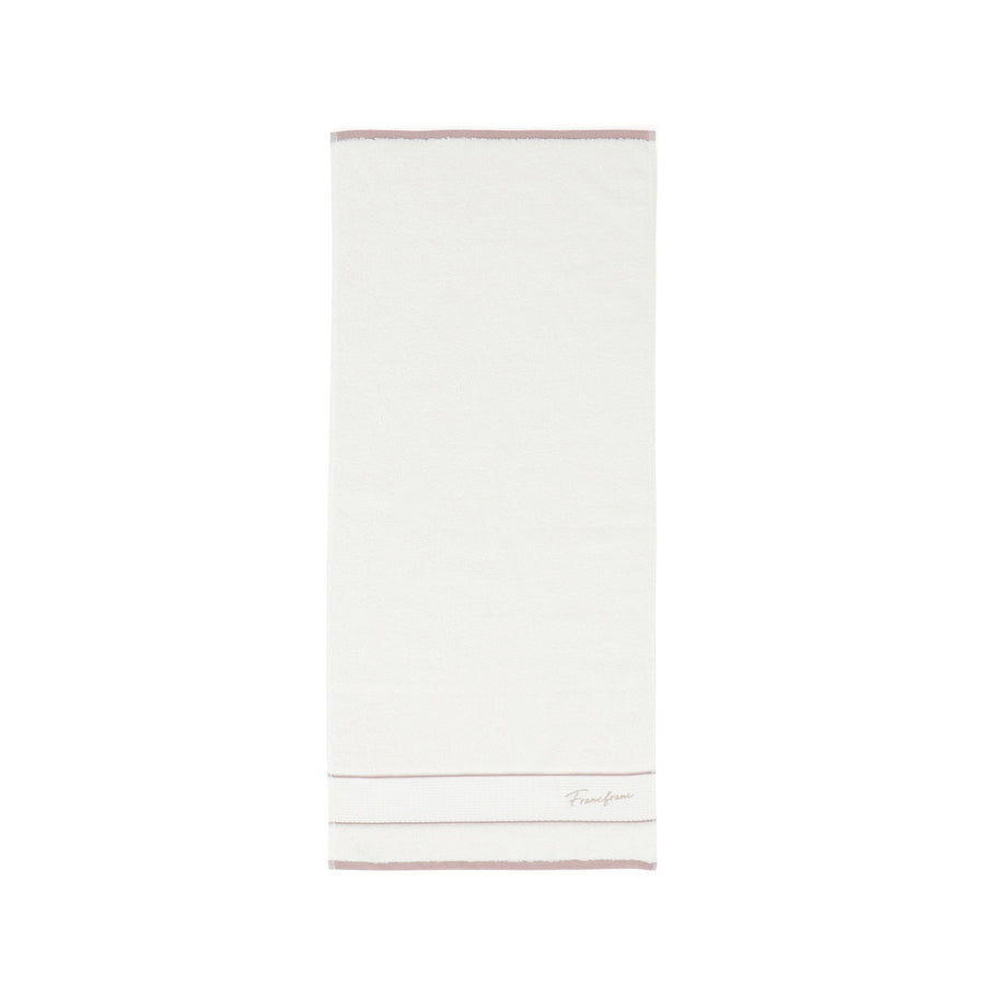 Antibacterial and Deodorizing Basic Logo Face Towel, White