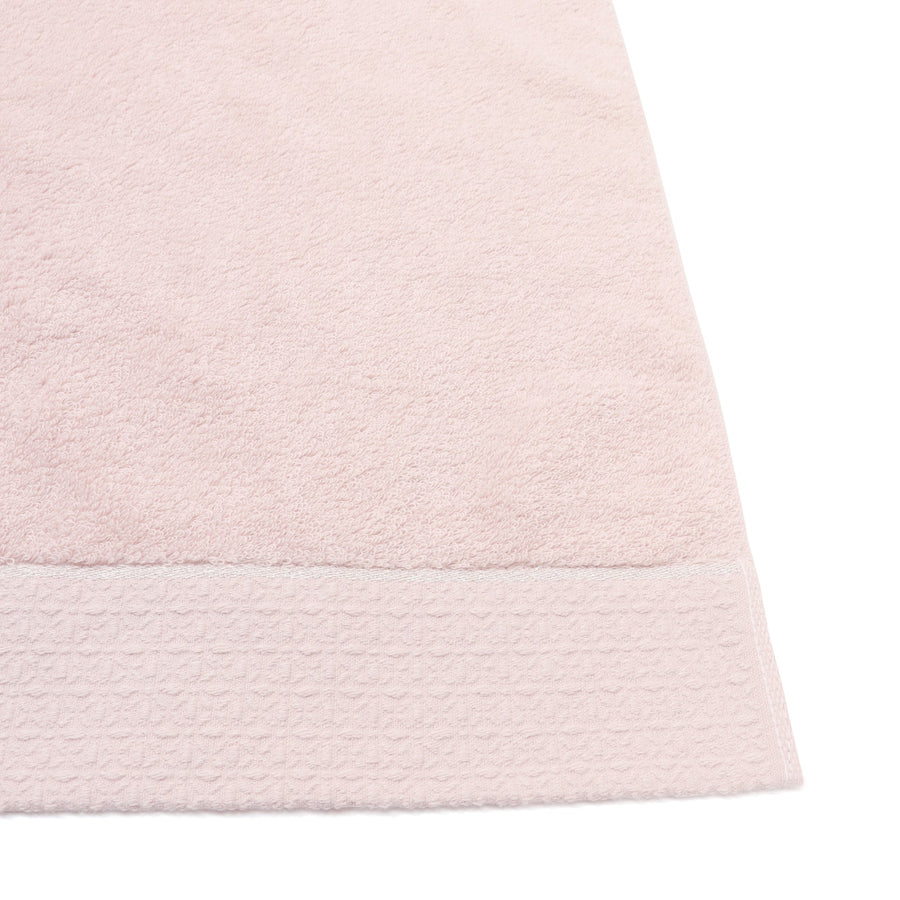 Antibacterial and deodorizing embroidered bath towel, pink