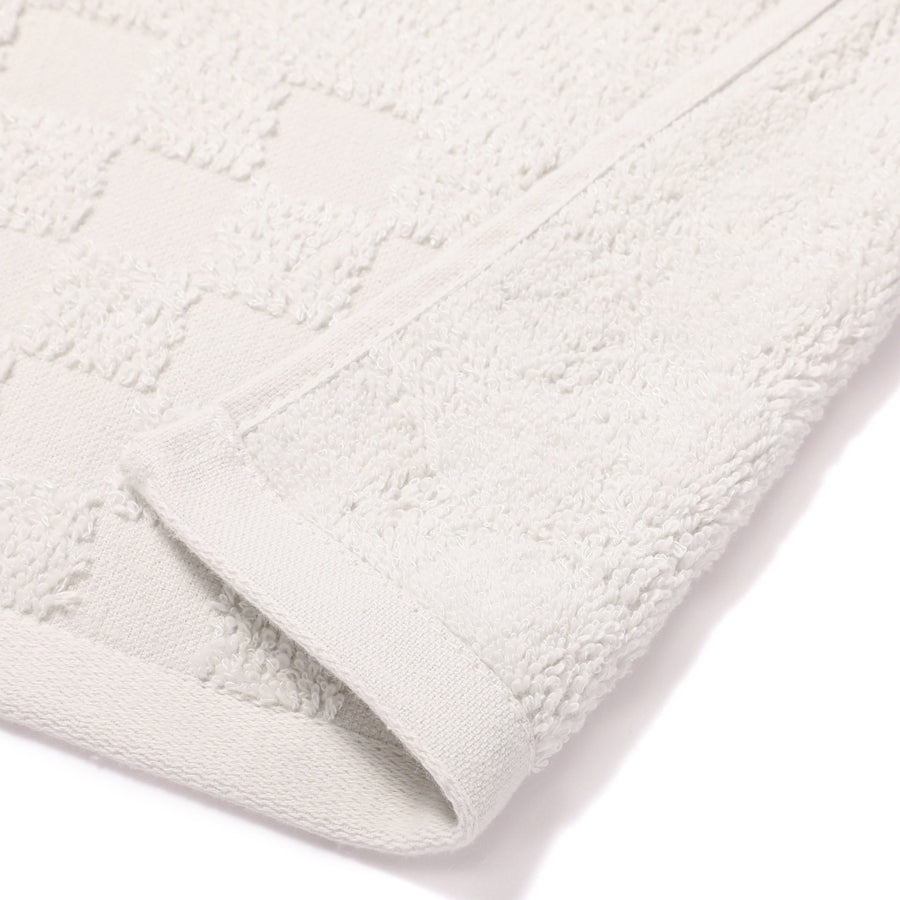 抗菌防臭コットン＆バンブーレーヨンセットタオル フェイス ブルー