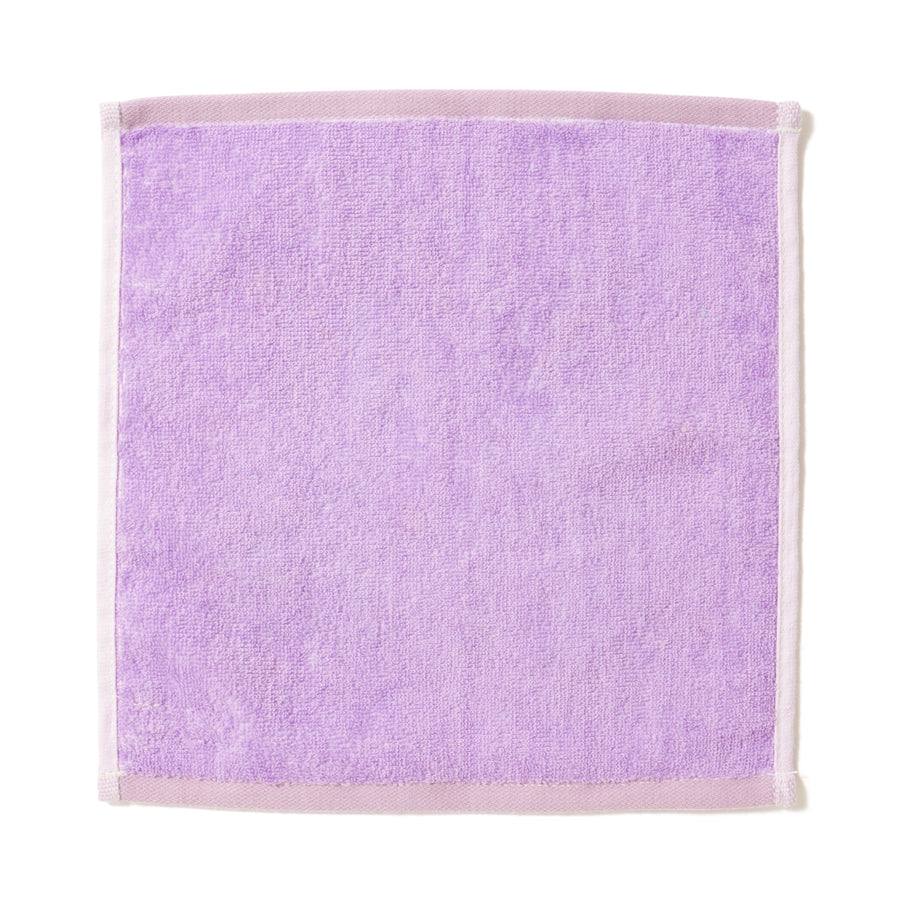バロット抗菌防臭ハンカチ フラワー パープル