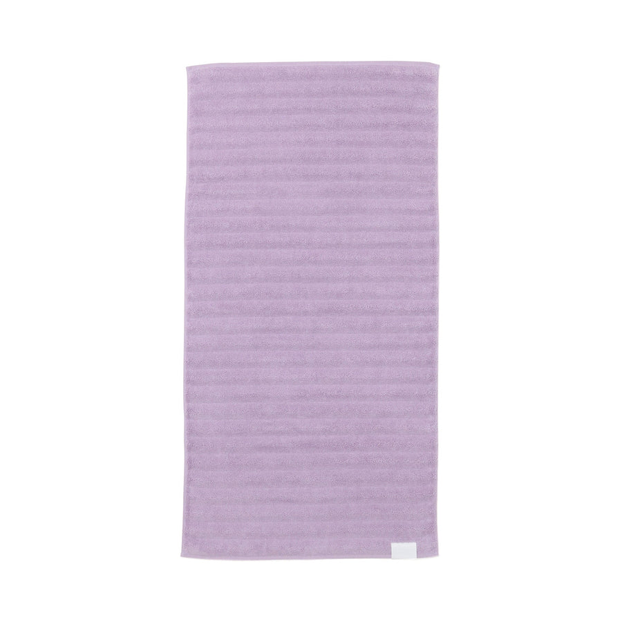 抗菌防臭 フラッフィーウェーブ バスタオル パープル