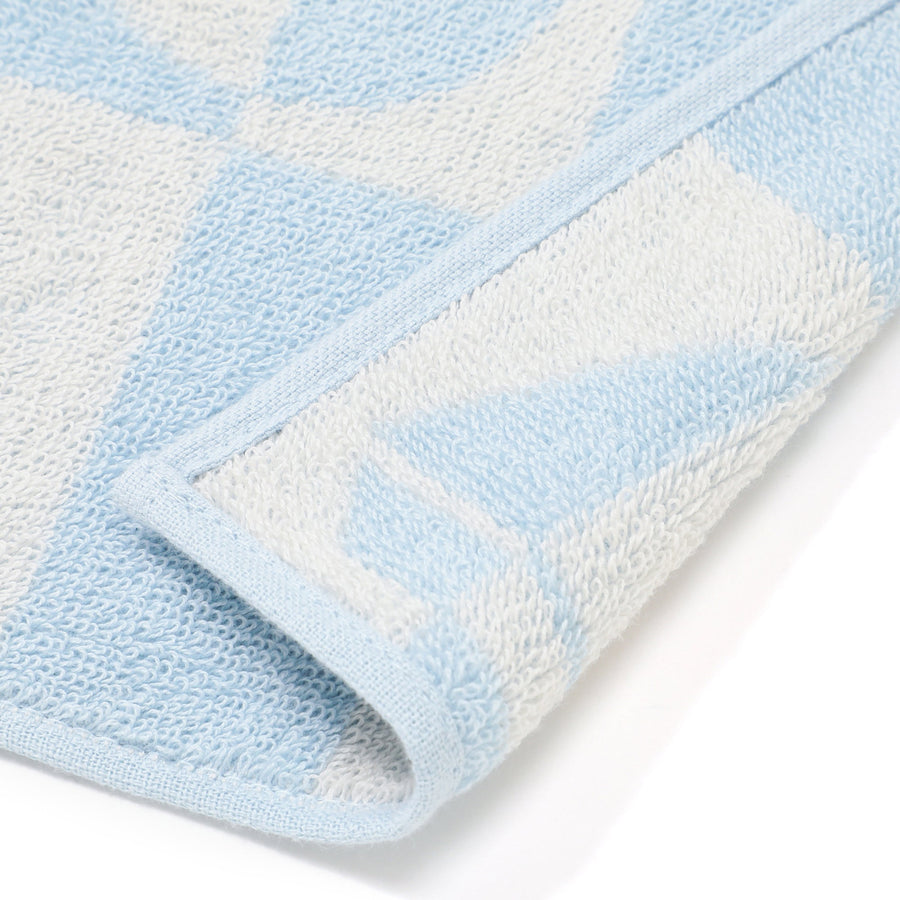 バロット抗菌防臭ハンカチ ヨット ライトブルー