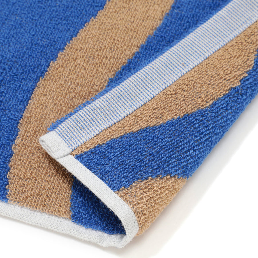 抗菌防臭 アート フェイスタオル ウェーブ