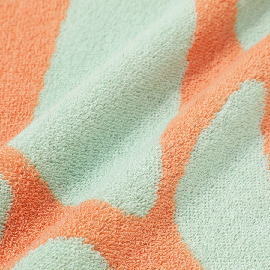 抗菌防臭 アート フェイスタオル ジオメトリック