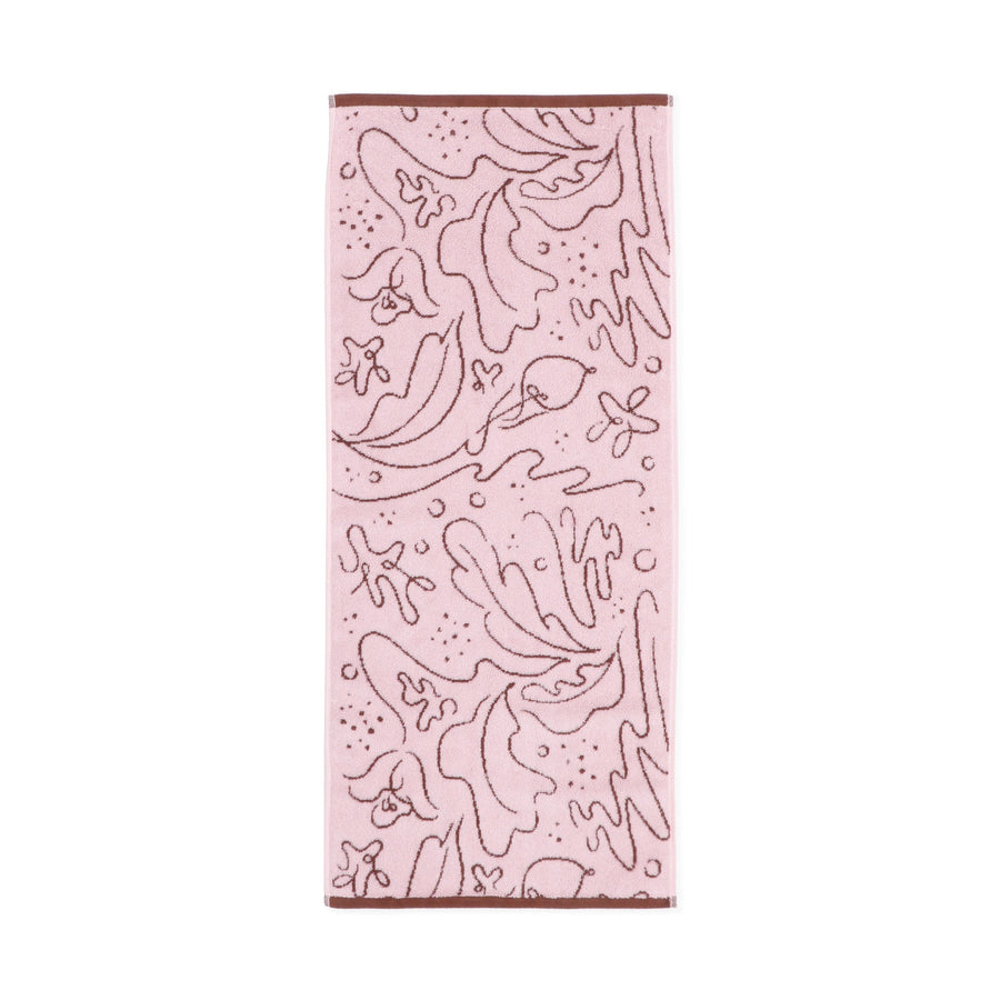 抗菌防臭 アート フェイスタオル ドローイング