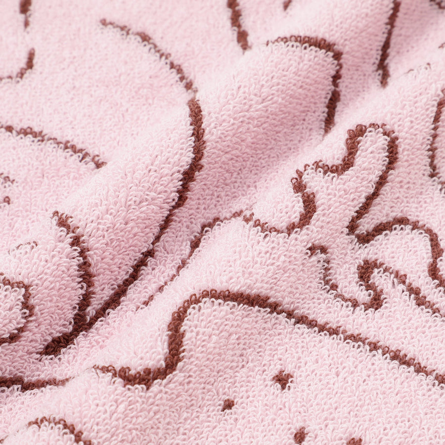 抗菌防臭 アート フェイスタオル ドローイング