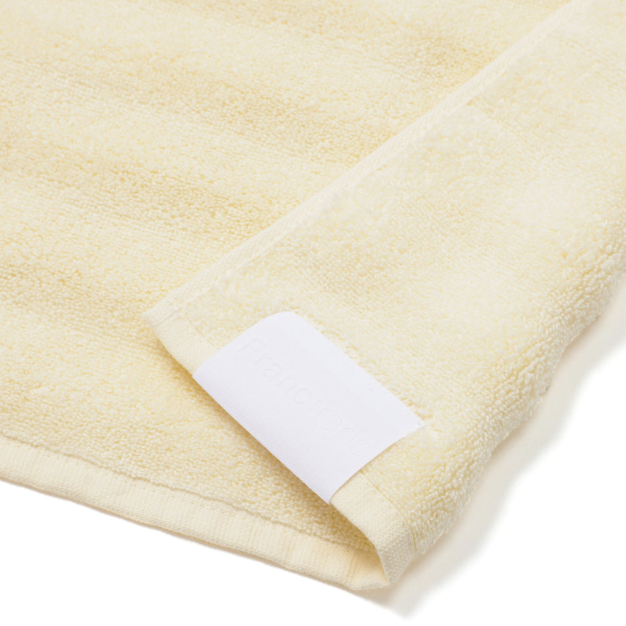 抗菌防臭 フラッフィーウェーブ フェイスタオル アイボリー