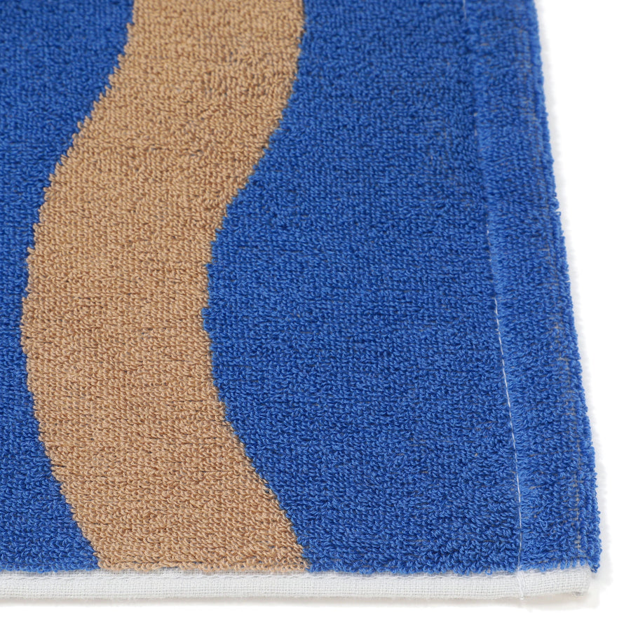 抗菌防臭 アート バスタオル ウェーブ