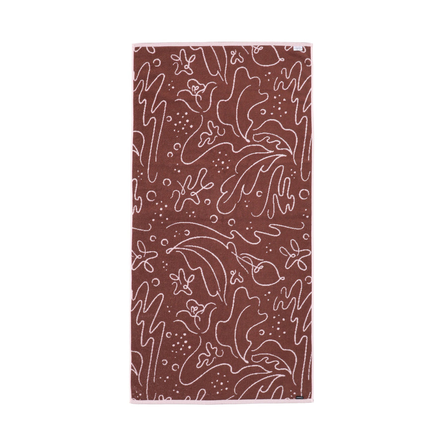 抗菌防臭 アート バスタオル ドローイング