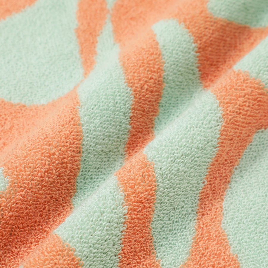 抗菌防臭 アート ウォッシュタオル ジオメトリック