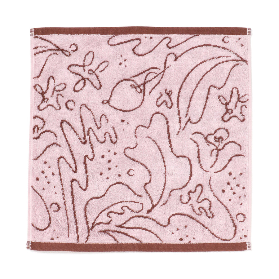 抗菌防臭 アート ウォッシュタオル ドローイング