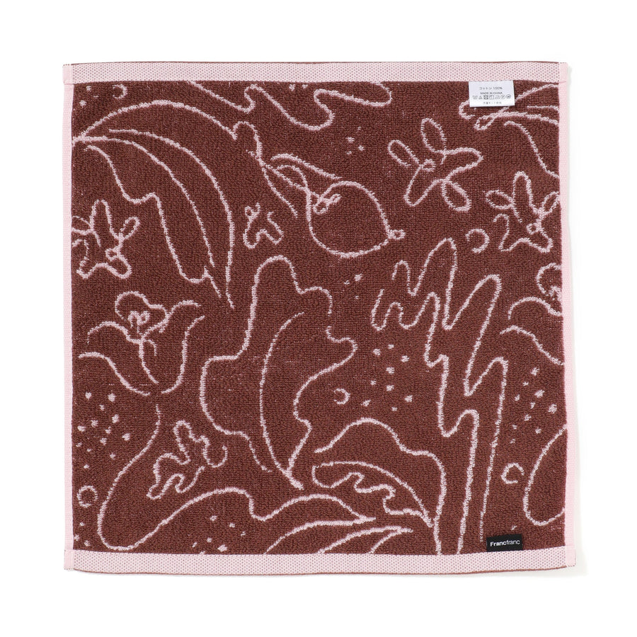 抗菌防臭 アート ウォッシュタオル ドローイング