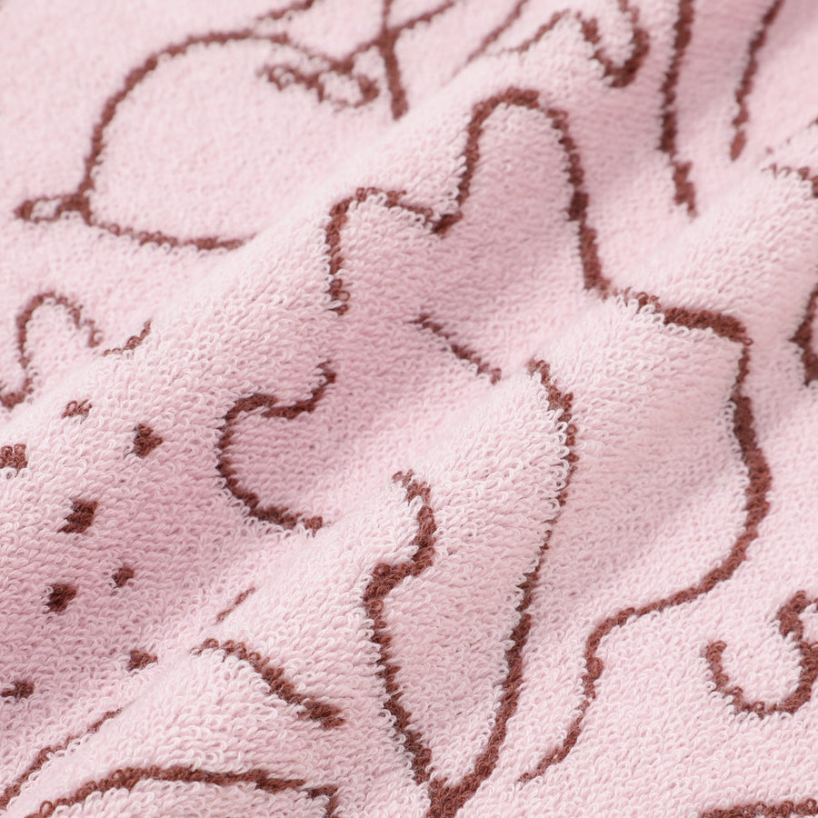 抗菌防臭 アート ウォッシュタオル ドローイング