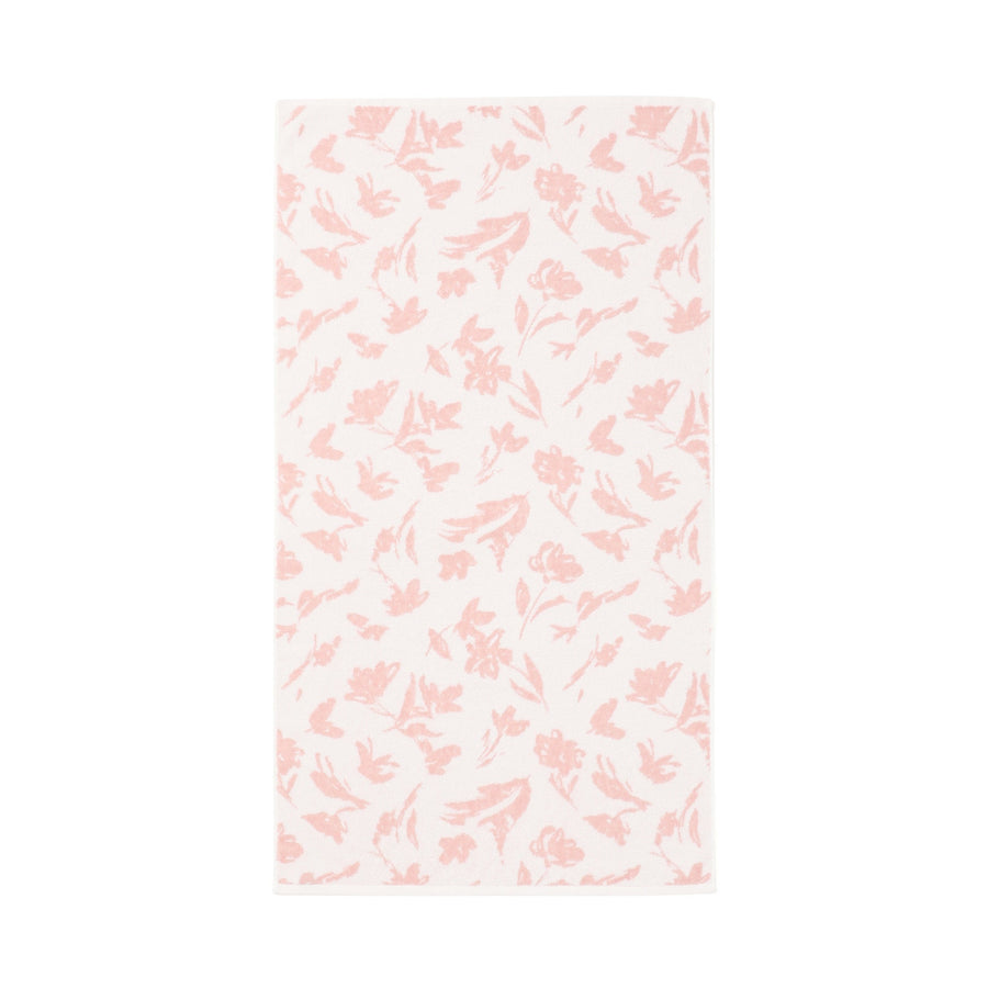 ヴァレセットバスタオル ナチュラルフラワー ピンク