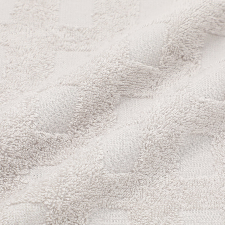 ヴァレセットバスタオル ハート ホワイト