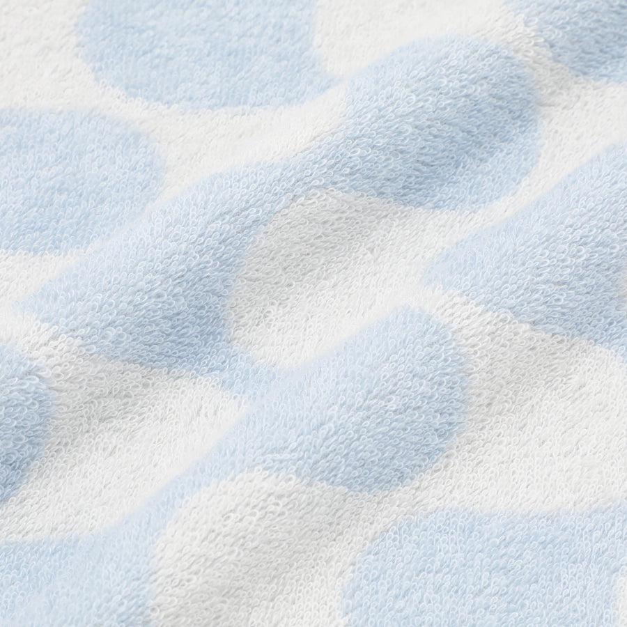 ヴァレセットバスタオル ウェーブ ブルー