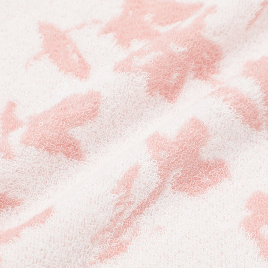 ヴァレセットフェイスタオル ナチュラルフラワー ピンク