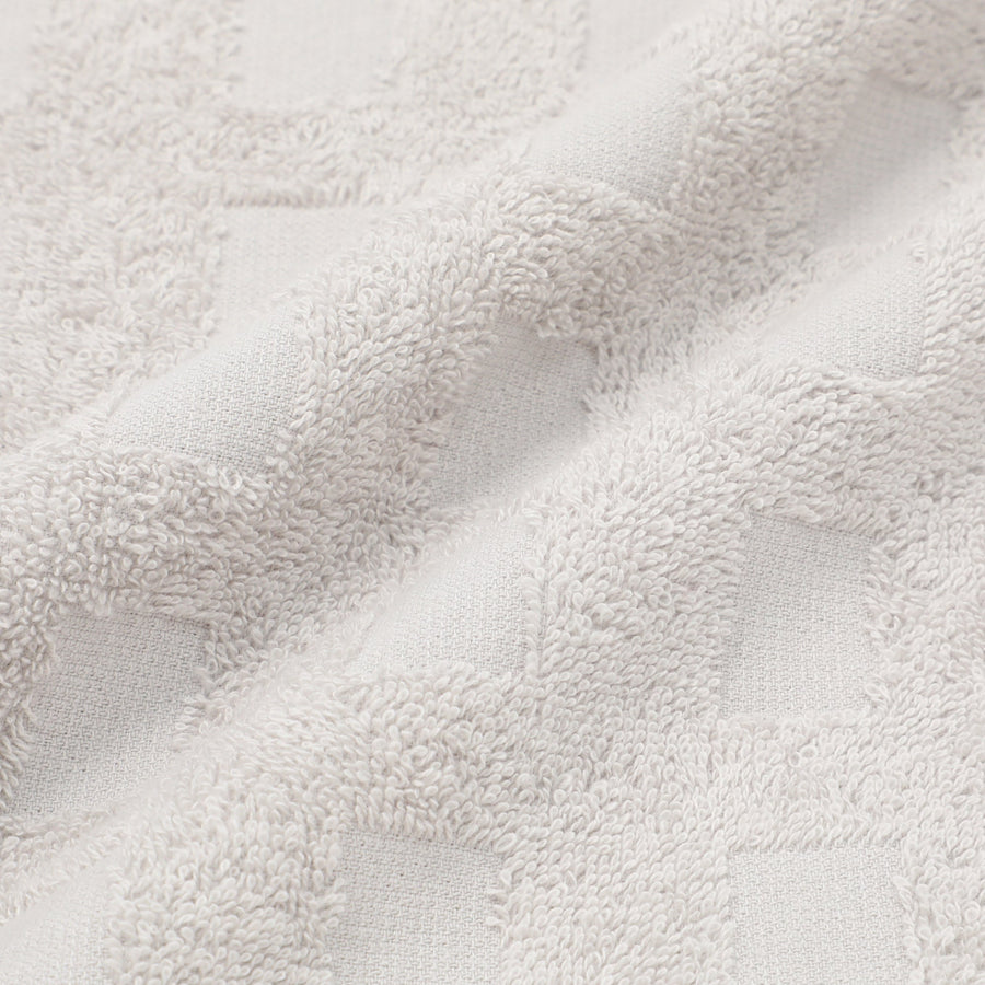 ヴァレセットフェイスタオル ハート ホワイト