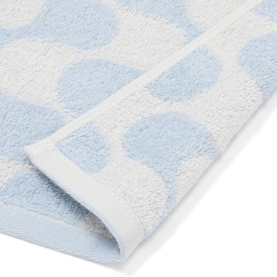 ヴァレセットフェイスタオル ウェーブ ブルー