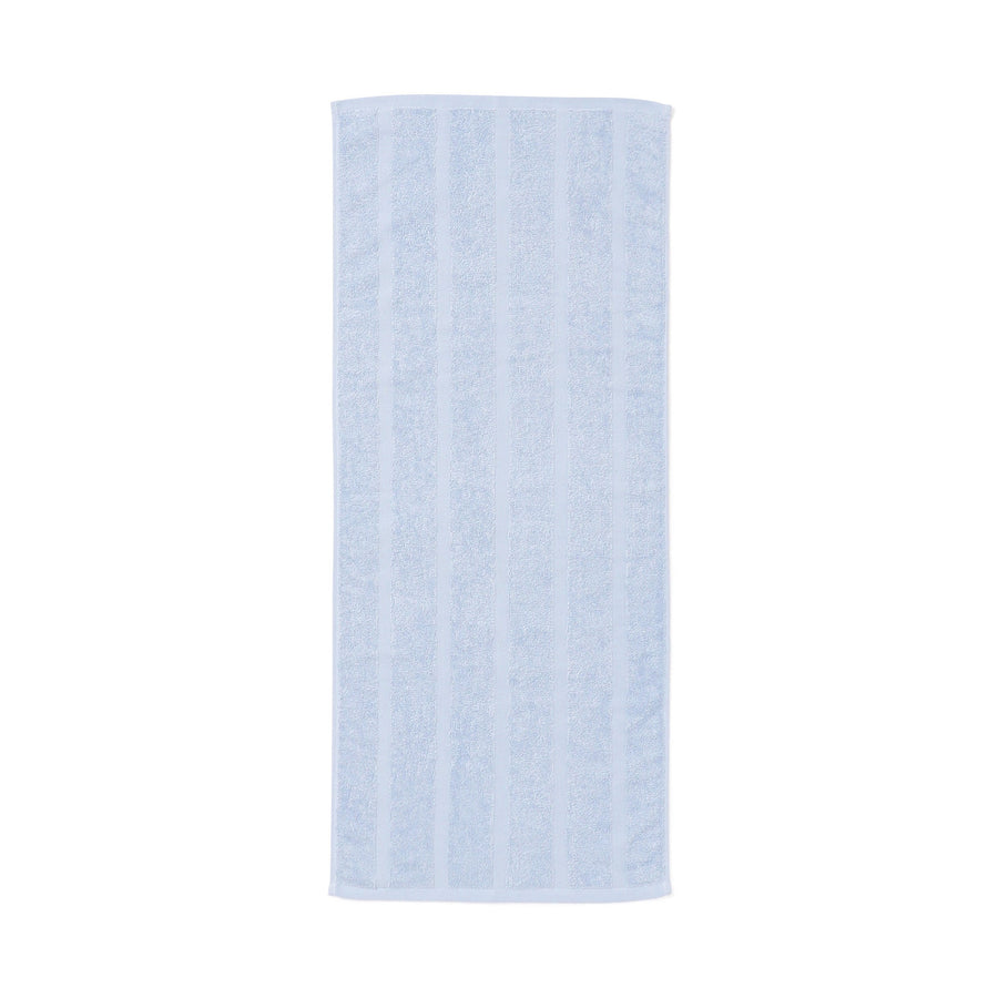 ヴァレセットフェイスタオル ウェーブ ブルー