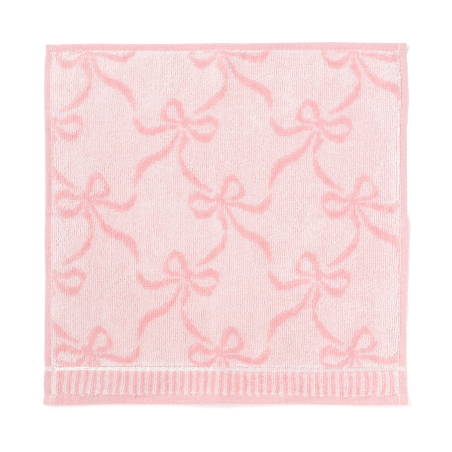 バロット 抗菌防臭ハンカチ リボン ピンク