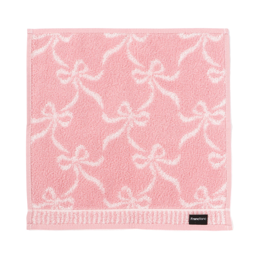 バロット 抗菌防臭ハンカチ リボン ピンク