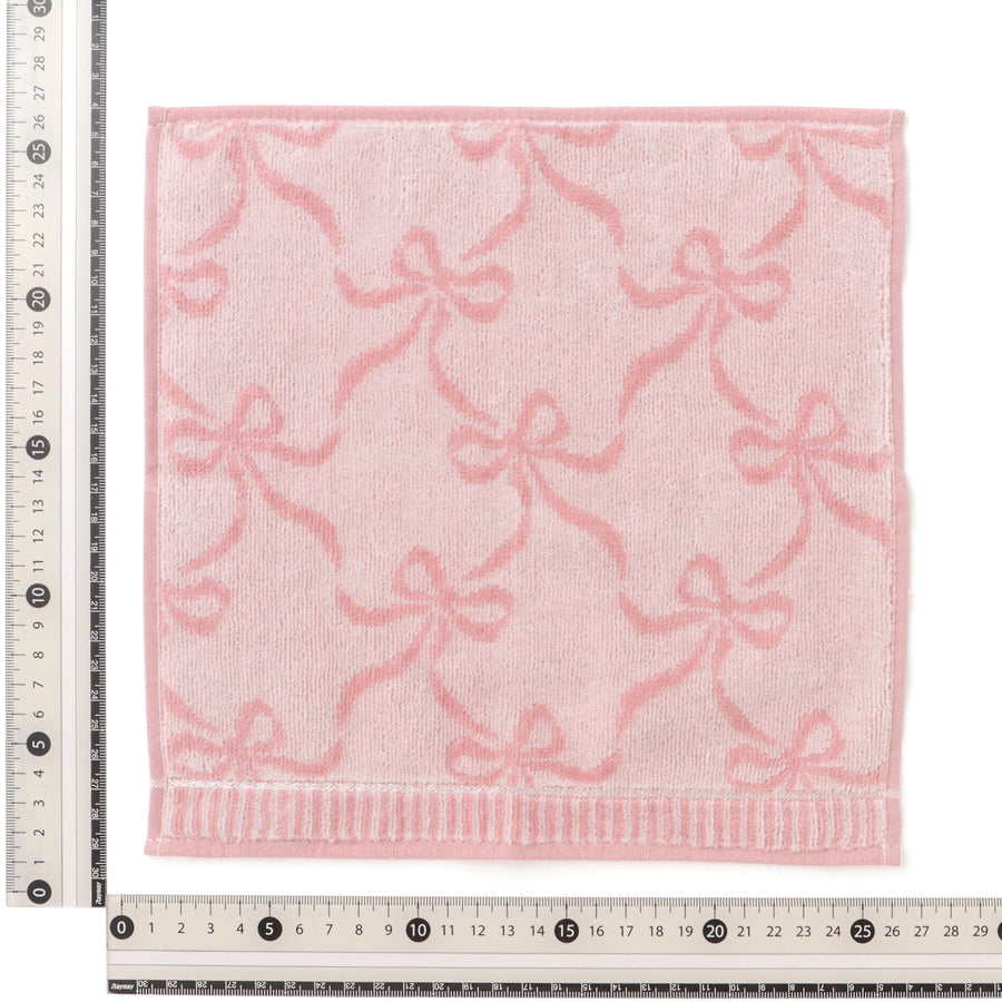 バロット 抗菌防臭ハンカチ リボン ピンク