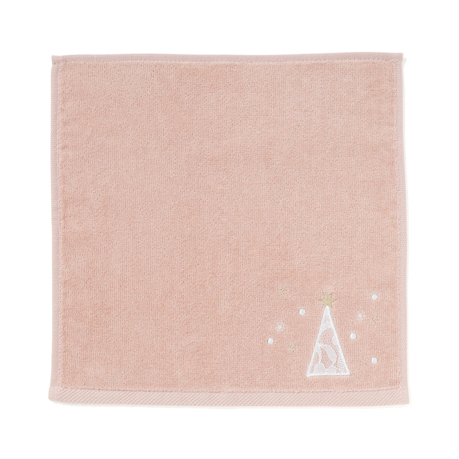 バロット 抗菌防臭ハンカチ ホワイトツリー ピンク