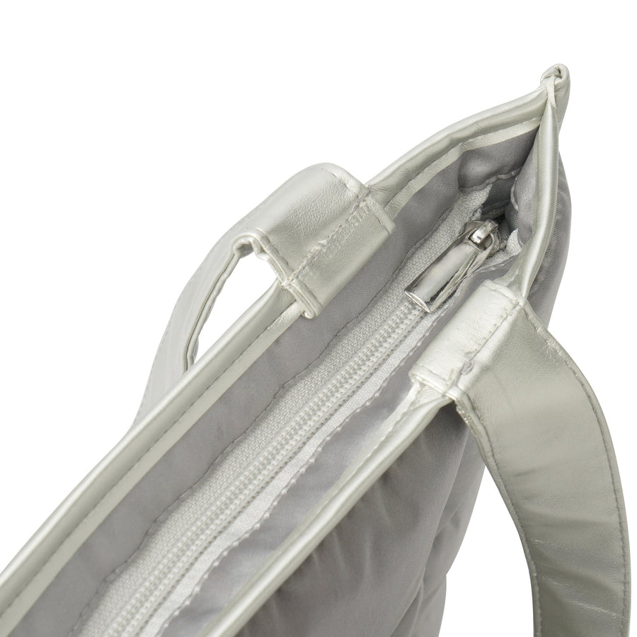 PCトートバッグ シルバー